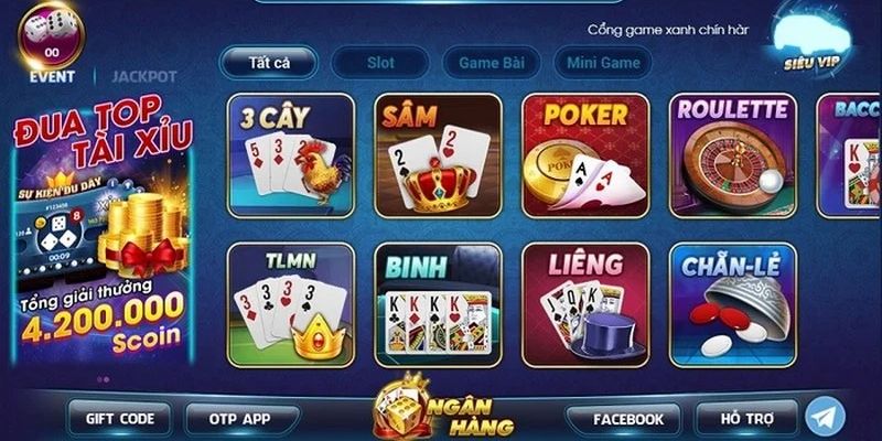 Điểm mặt một số game đánh bài online thường gặp
